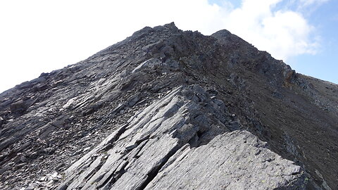 Climbing Pizzo Orsera