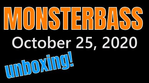 Monsterbass October 2020 - Fall Bass fishing Lure Box