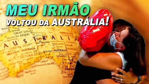 Depois de longos 5 anos meu irmão voltou da Austrália! Com será que foi a reação das meninas?