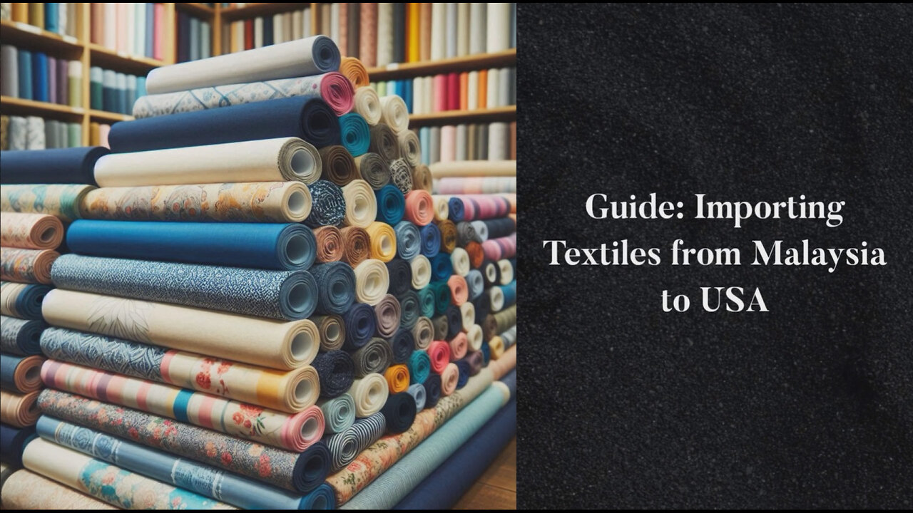 Mastering the Art of Importing Textiles and Fabrics: From Malaysia to the USA