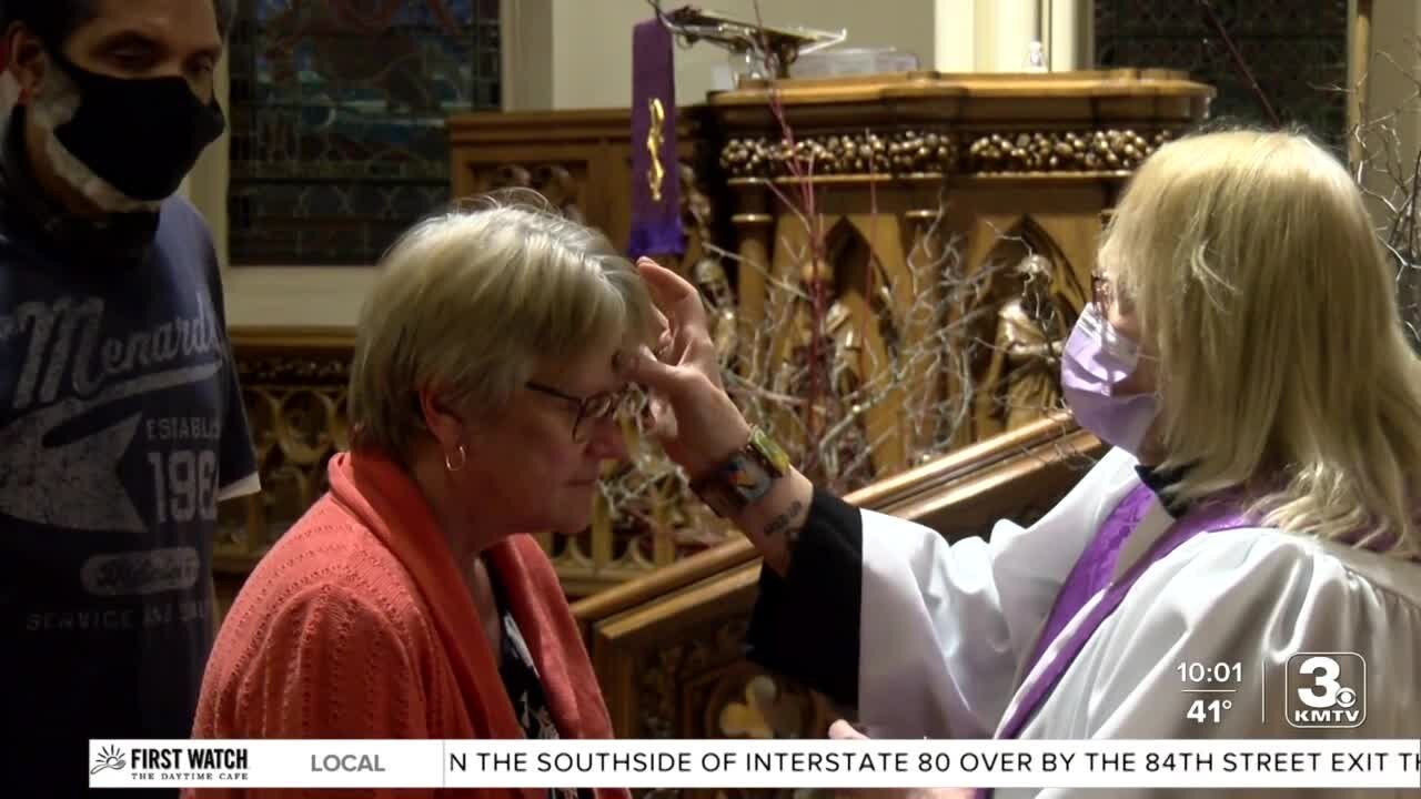 'Don't just do something, pray': Omaha cathedral prays for peace on Ash Wednesday