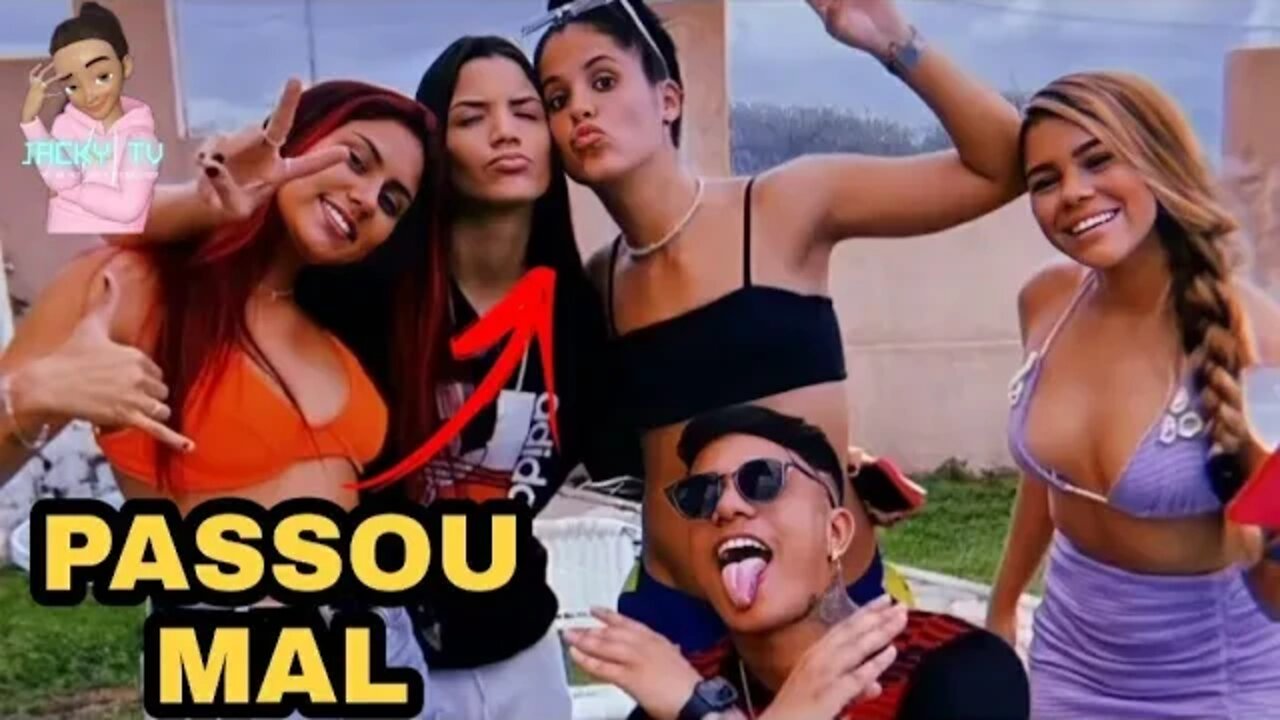 RHITA SAMPAIO EM UM CHURRASCO COM OS AMIGOS*passou mal* !!!