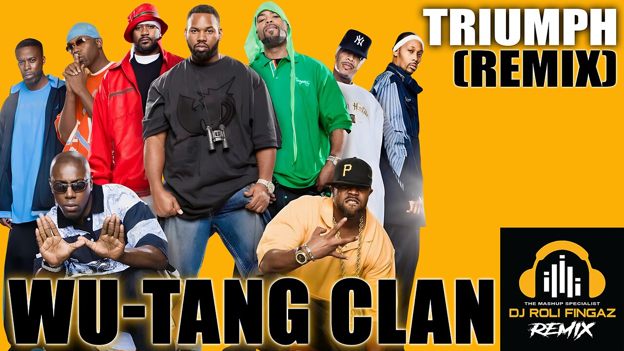 ⭐ MASHUP ⭐ Wu-Tang Clan - Triumph (Roli Fingaz Remix) Dirty [Music Video] #djrolifingaz #wutang