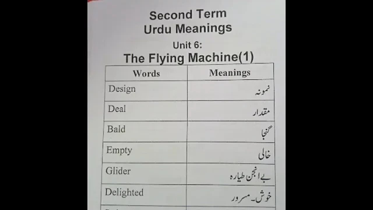 CLASS 3 ENG A unit 6 PART 1