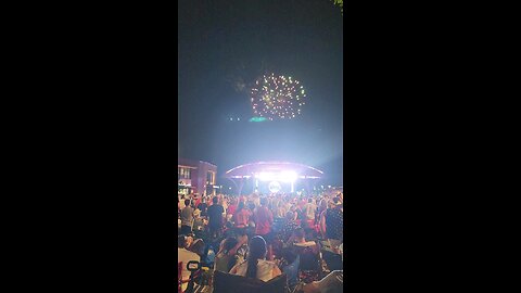 Red White and Blue at Grandscape Fireworks