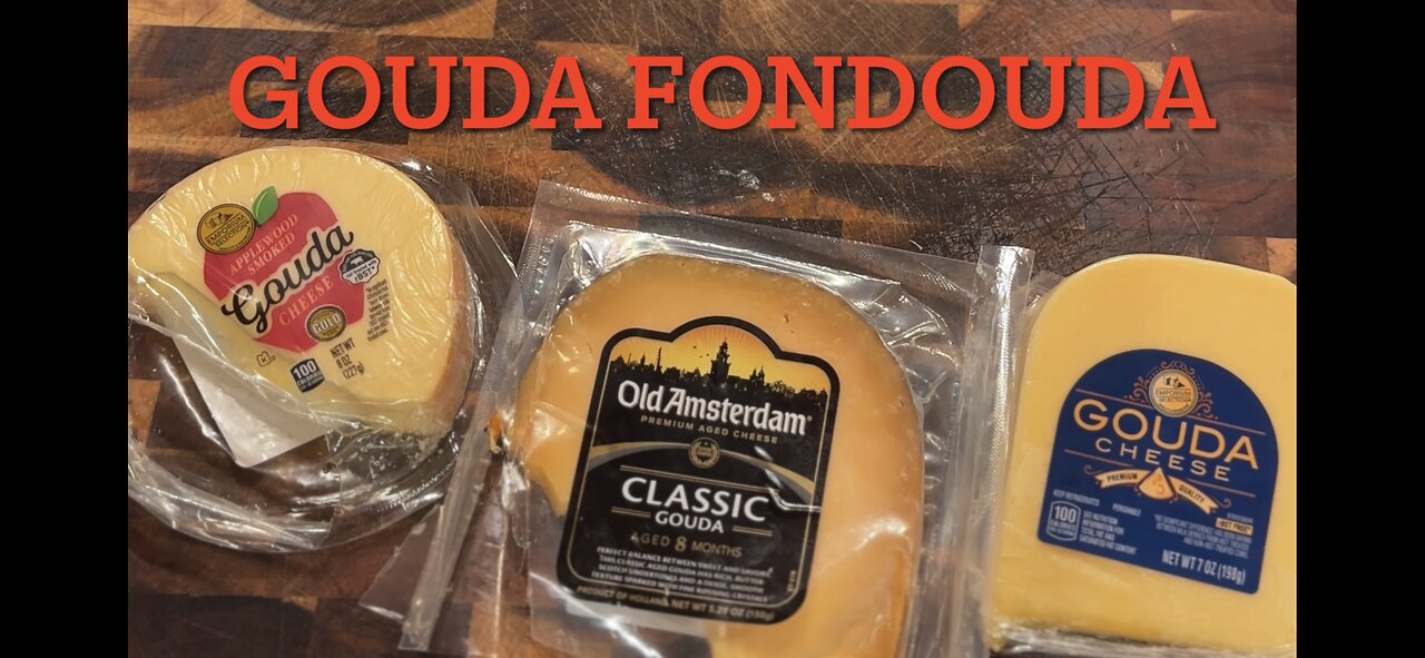 Smoked Gouda Fondue.