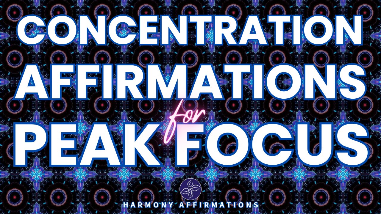Skyrocket Your Focus in Just 10 Days: The Ultimate Positive Affirmations for Peak Productivity 🎧