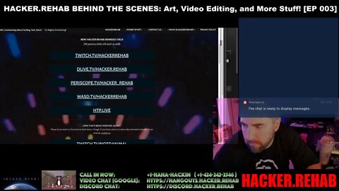 HACKER.REHAB: Mix of CTFs, News, Comedy & Interactive Streams! Come hangout :) [EP XX]