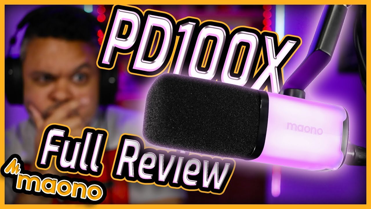 Maono PD100X XLR and USB Gaming Mic Review