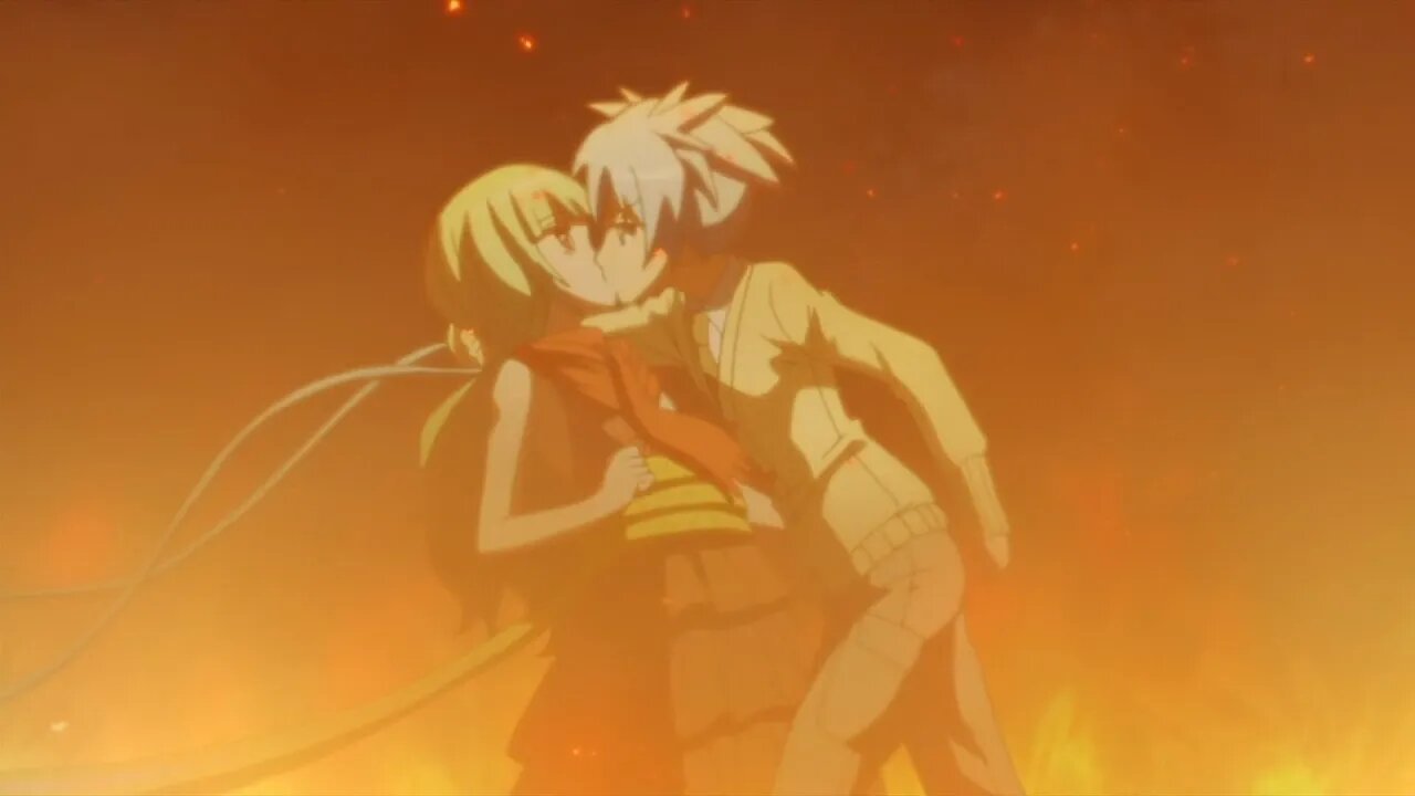 Нагиса целует Каяно (клип)