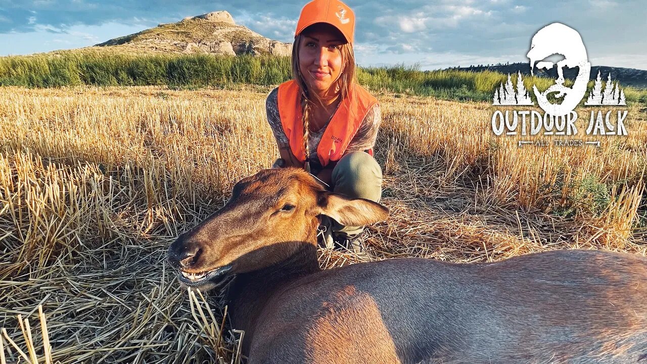 We Hunted 2 Hours: Kayla's First Elk Hunt | Outdoor Jack