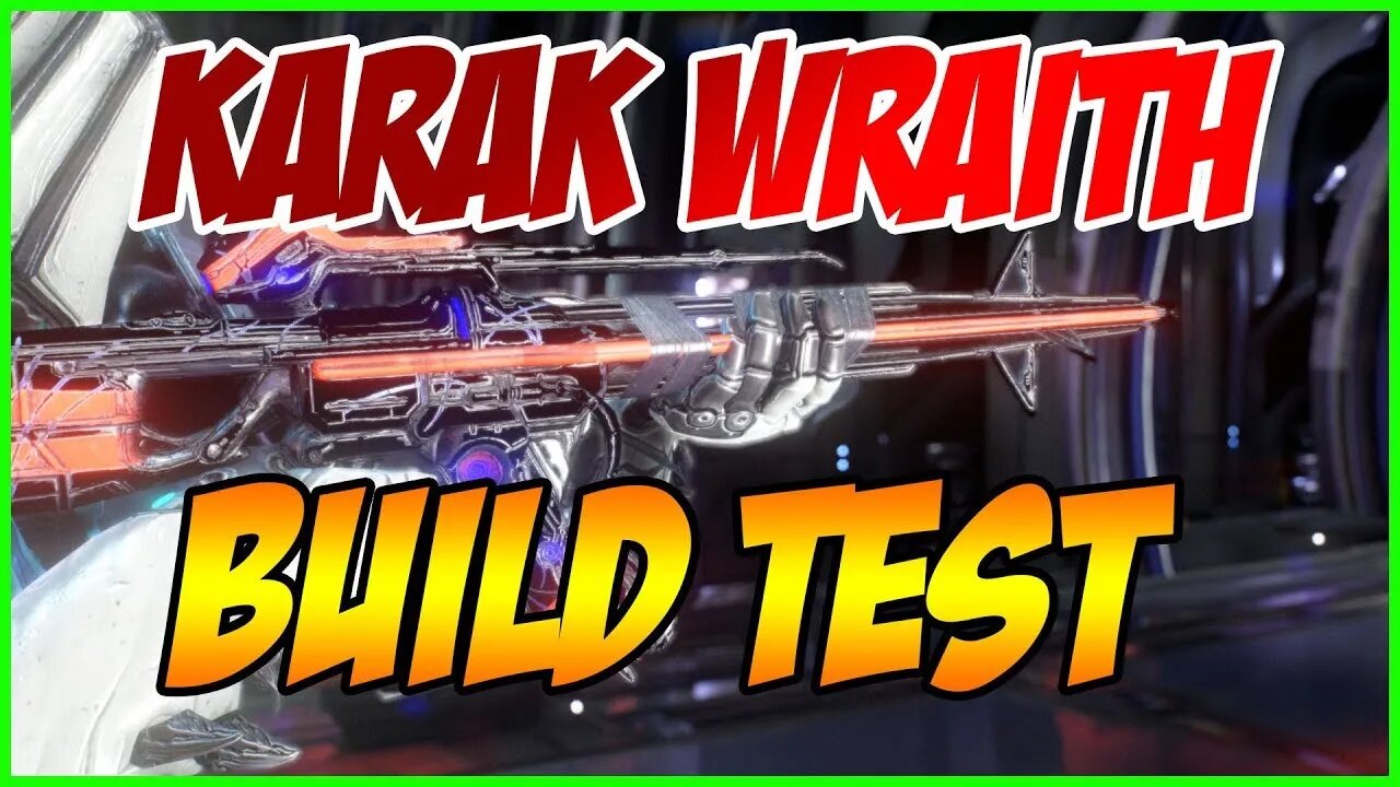 2021 Warframe Best Build #25: Karak Wraith