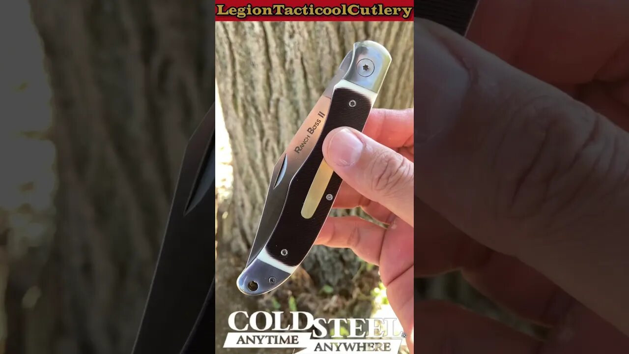 Cold Steel Ranch Boss II #shorts #shortsvideo #bushcraft #outdoors