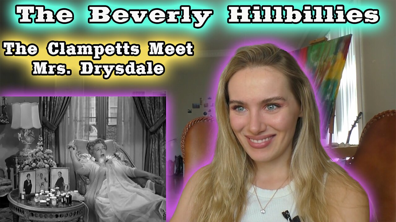 The Beverly Hillbillies Episode 4-The Clampetts Meet Mrs. Drysdale!! My First Time Watching!!