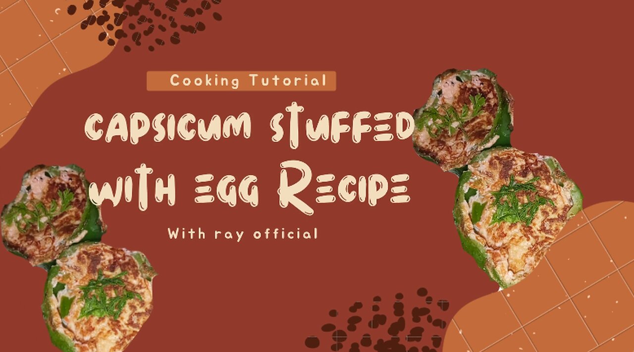 capcicum stuffed with eggs recipe step by step process !!!! #capcicum #trending #youtube #withegg