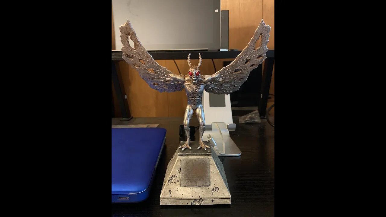 Walmart Brand Mothman Statue Stream