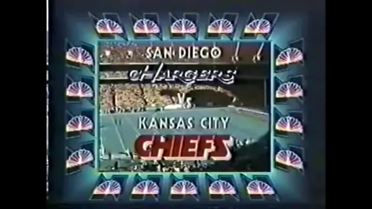 1985-12-22 San Diego Chargers vs Kansas City Chiefs