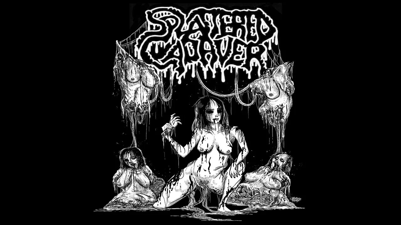 Splattered Cadaver - Gut Fucking Maniac (LYRIC VIDEO)