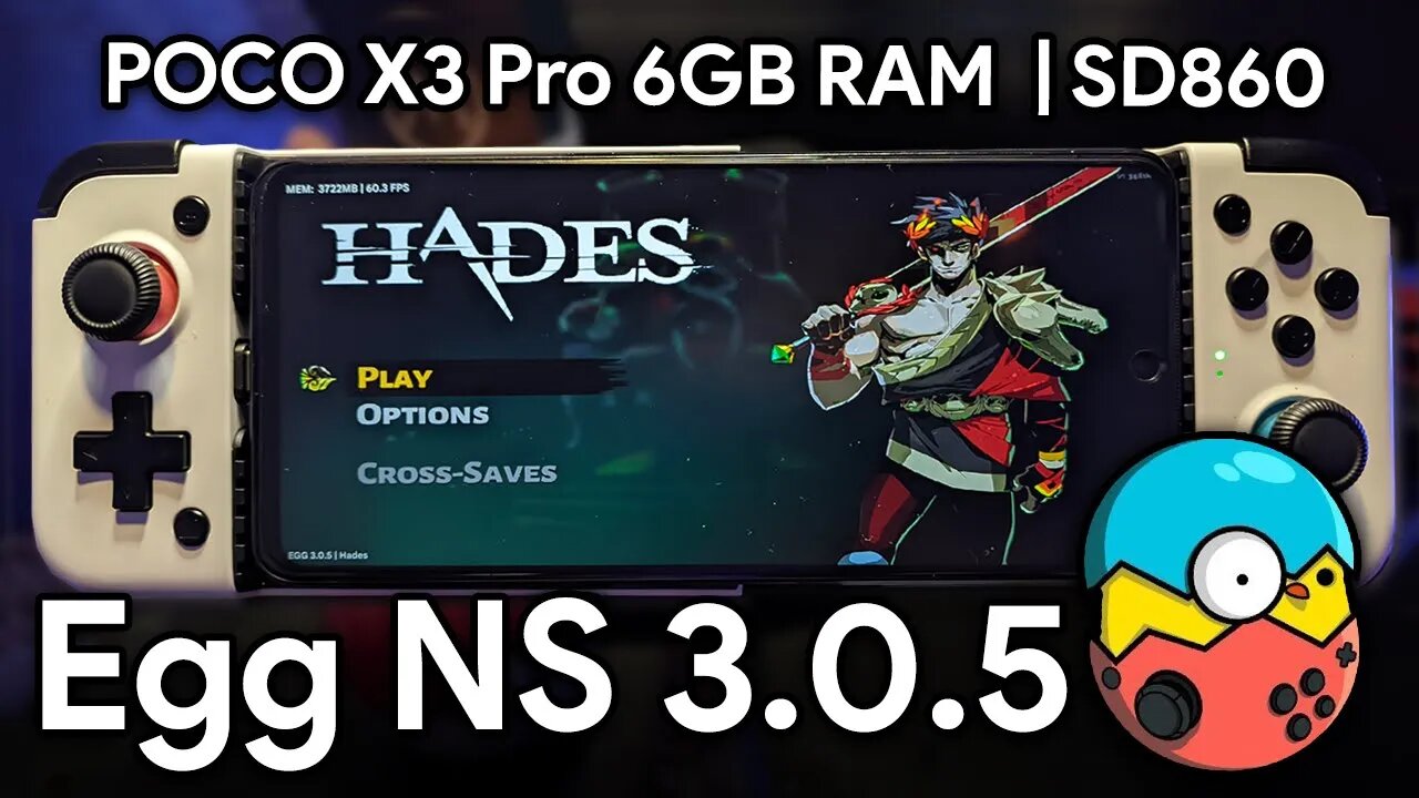 Egg NS v3.0.5 no POCO X3 Pro! | Drivers TURNIP, Hades e Skyrim | EMULADOR DE SWITCH PARA ANDROID