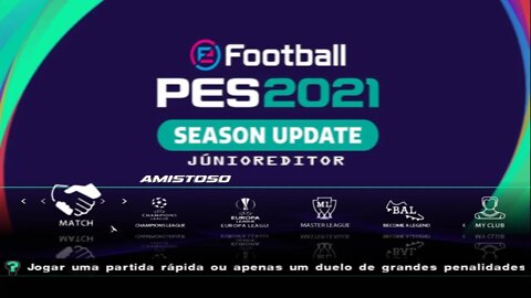 PES 2021 PS2 VERSÃO DE MAIO 100% ATUALIZADO ( JÚNIOR EDITOR )