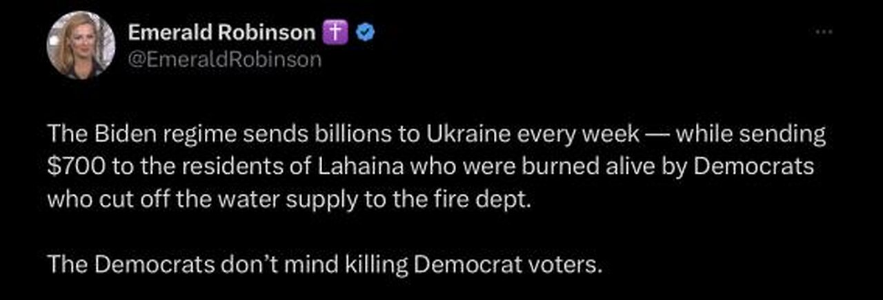 elitist out of touch hypocrite liberal democrat don't care about East Palestine Ohio & Maui Hawaii