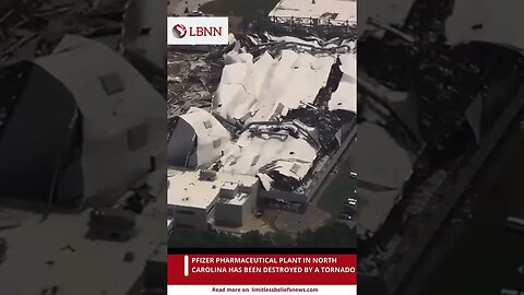 TORNADO IN NORTH CAROLINA DESTROYS PFIZER PHARMACEUTICAL PLANT #pfizer #pfizerbiontech #graphene