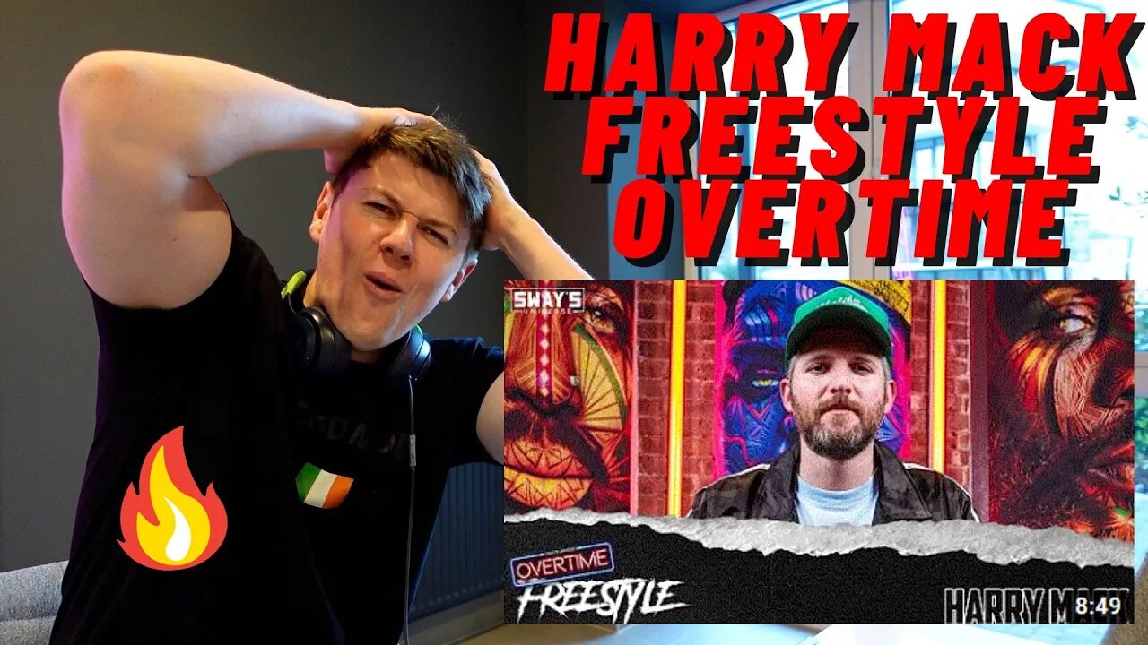 Harry Mack Freestyle OVERTIME SWAYS UNIVERSE((IRISH GUY INSANE REACTION!!))