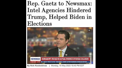 Pres Trump can appoint Matt Gaetz as US attorney general by Federal Vacancies Reform of 1998