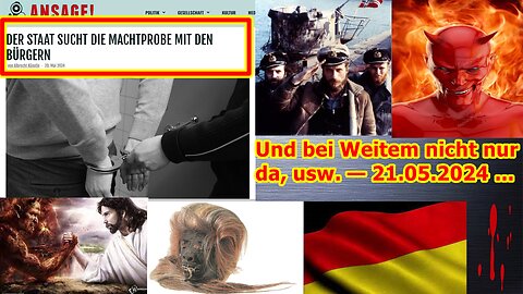 Und bei Weitem nicht nur da, usw. — 21.05.2024 ...