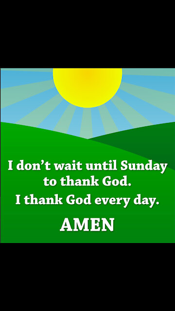 Don't Wait Until Sunday [GMG Originals]