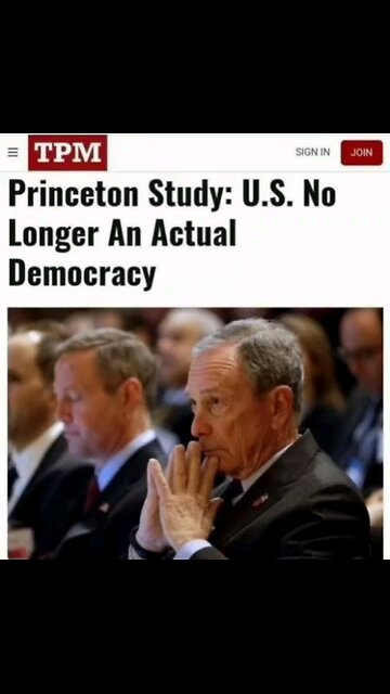 Princeton study shows U.S no longer an actual democracy