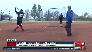 CSUB Softball team host softball camp Sunday and Monday