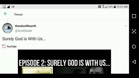 Surely God is With Us Today...