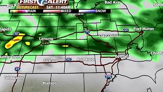 Tracking weekend storm chances