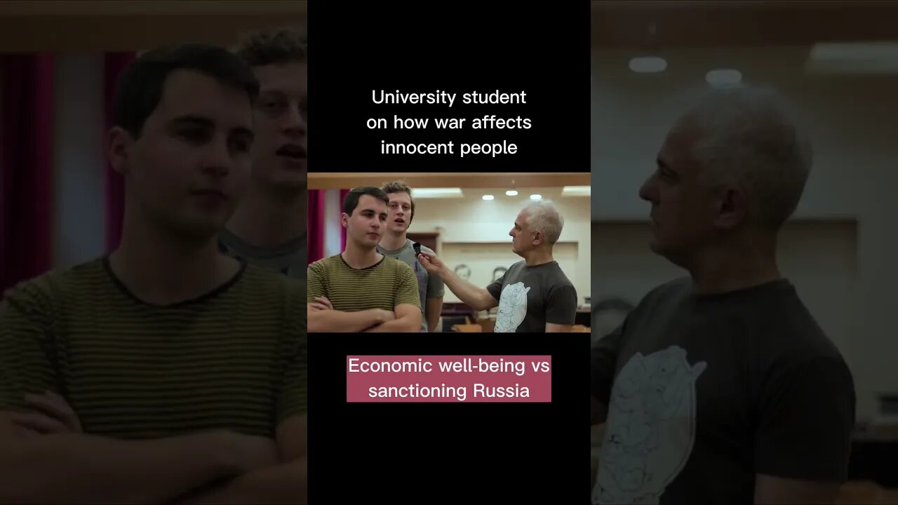 Can sanctions against Russia lead to the end of the war? #peterboghossian #sanctions #russiaukraine