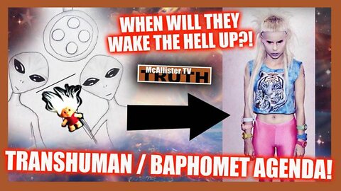 Forced Transhuman Baphomet Agenda! Viewer Mail! Cindy Crawford! Bowie! - Mcallister Tv