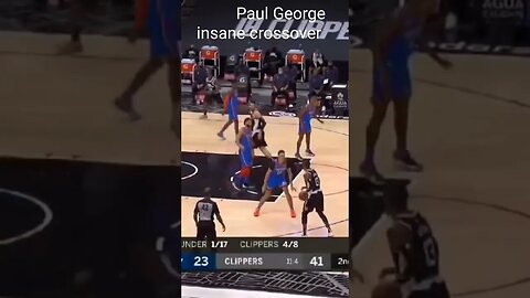 #paul#George #insane #crossover #nba #basketball#league#pass #2023