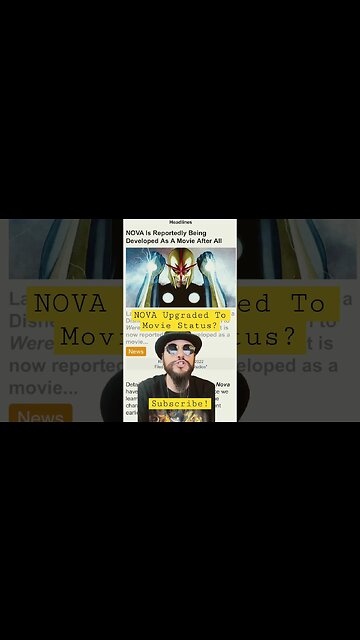 MCU’s NOVA Character To Get A Full MOVIE? #shorts #mcu