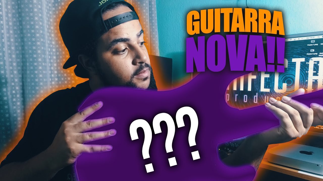 GANHEI UM SORTEIO DE UMA GUITARRA - UNBOXING [ TAURUS ]