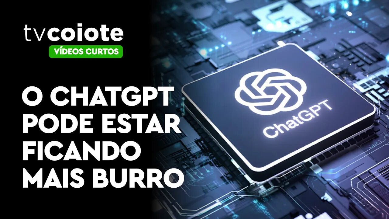 O ChatGPT pode estar ficando mais burro!