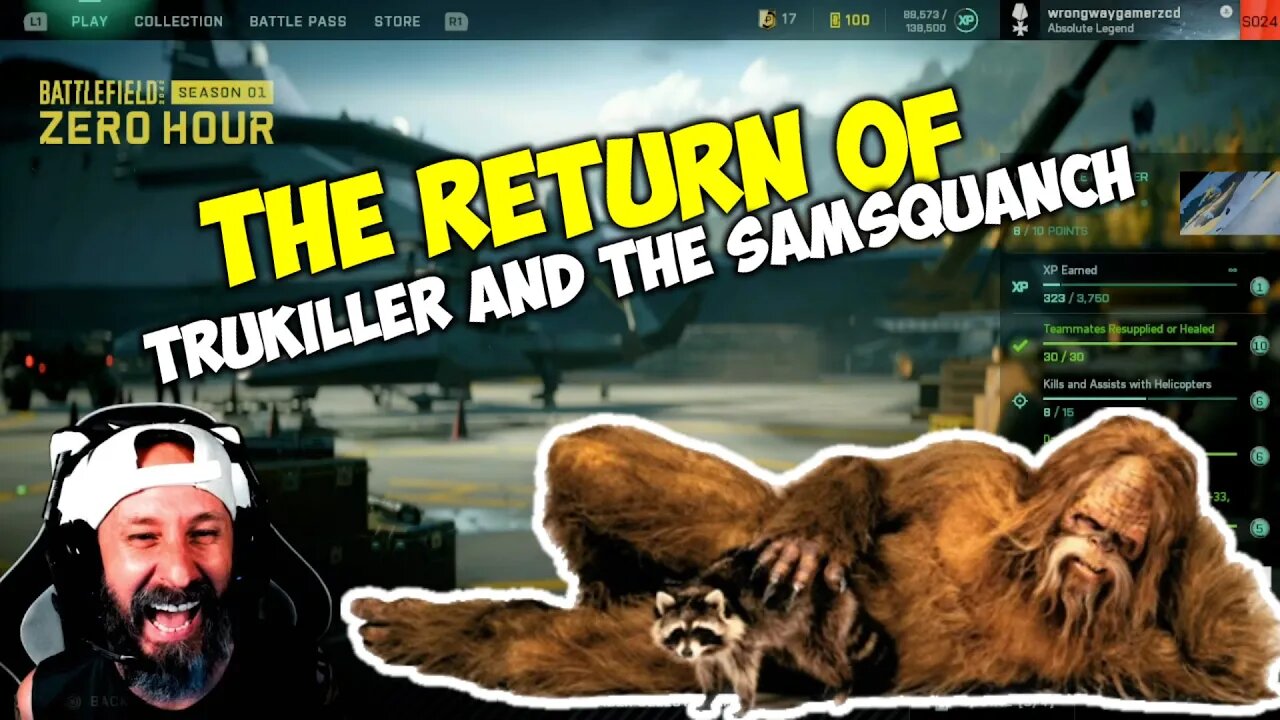 The Return of Trukiller and The Samsquanch Battlefield 2042