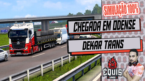 Chegada na DekarTrans em Odense [Ets2] [Promods] [TNL Virtual] Simulado ao Máximo