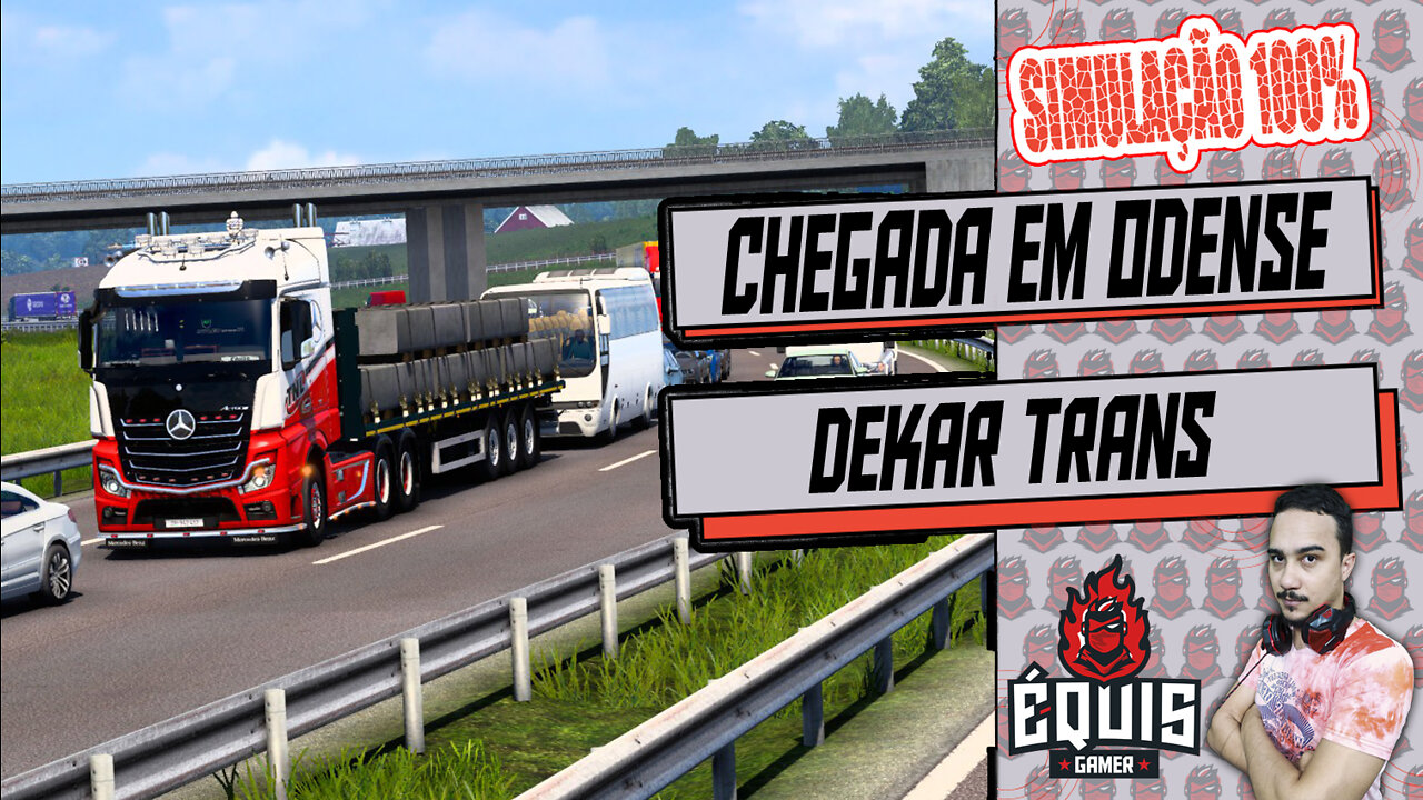 Chegada na DekarTrans em Odense [Ets2] [Promods] [TNL Virtual] Simulado ao Máximo