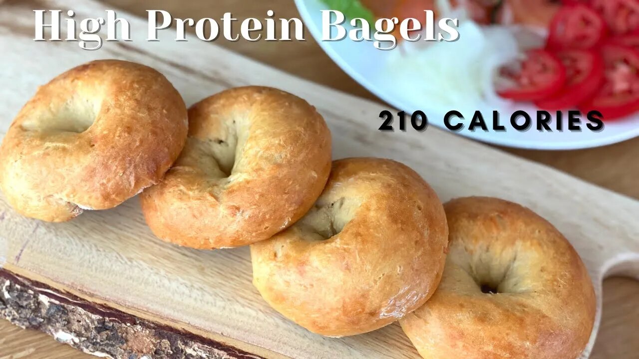 High Protein Yogurt Bagels #shorts