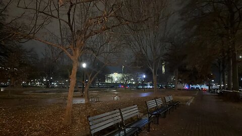 LIVE: Why so many police cars at the White House tonight?