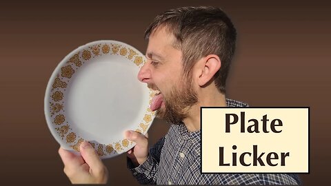 Meet the World's Only Plate Licker