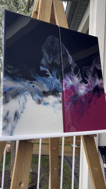 SALE #21 Pair of Gorgeous Dutch Pours #art #shorts