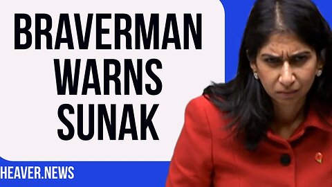 Braverman Warns Sunak Against BREAKING Pledge