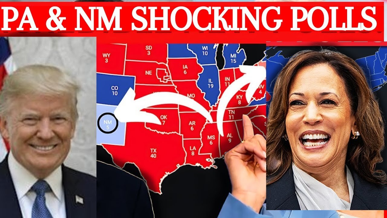 Shocking September Poll Results: PENNSYLVANIA and NEW MEXICO!