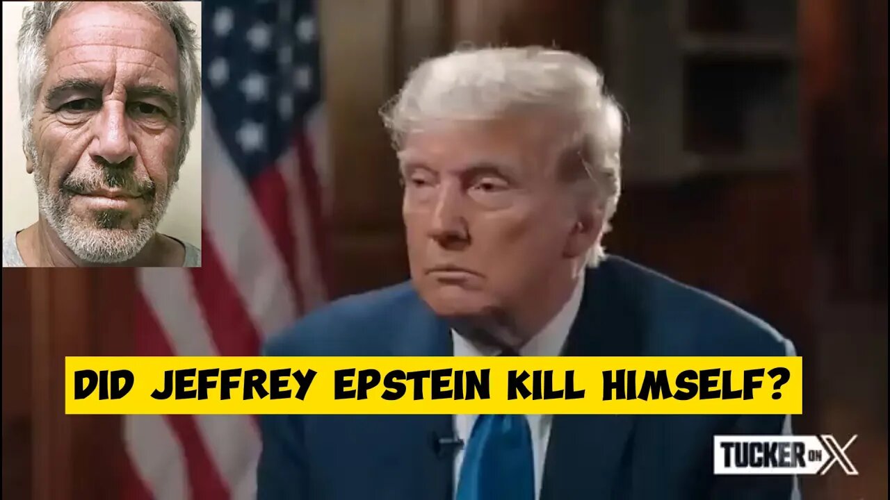 "Did Jeffrey Epstein Committed Suicide ?" | donald Trump